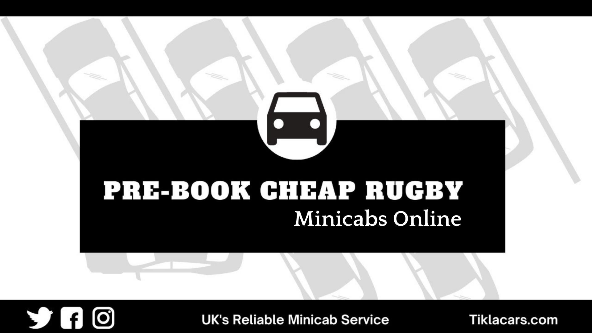 Online Booking Rugby Minicabs